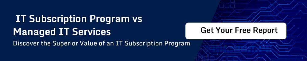 NT IT Subscription vs Managed IT banner